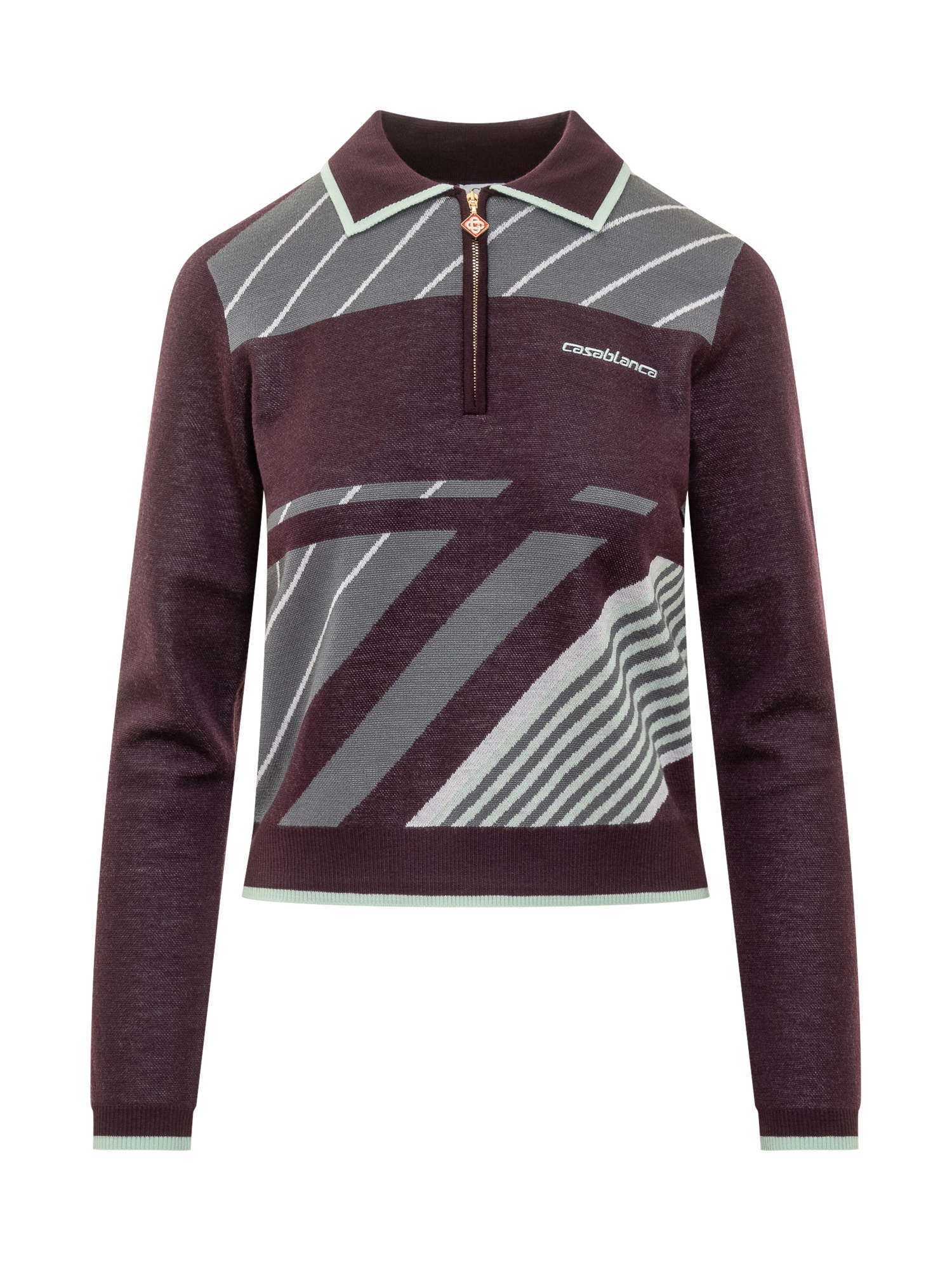 [Casablanca] T-shirts Long Sleeve FW25 AW25KW108501 01