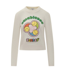 [Casablanca] Knitwear FW25 AW25KW107301 01
