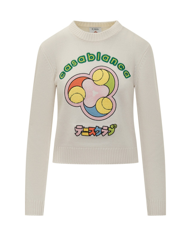 [Casablanca] Knitwear FW25 AW25KW107301 01