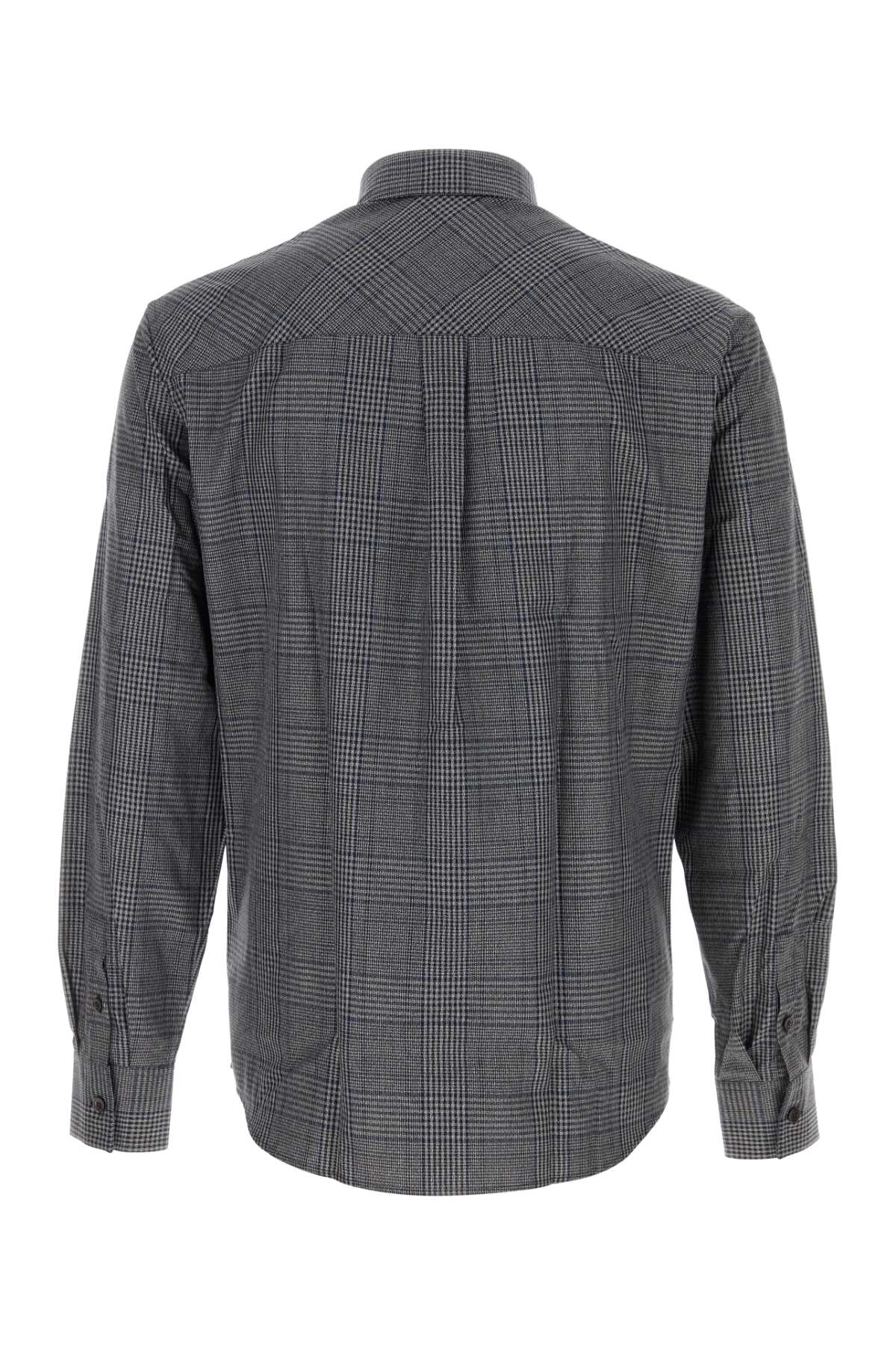[Salvatore Ferragamo] Shirts Long Sleeve FW25 144966788081 NERONEWNAVY