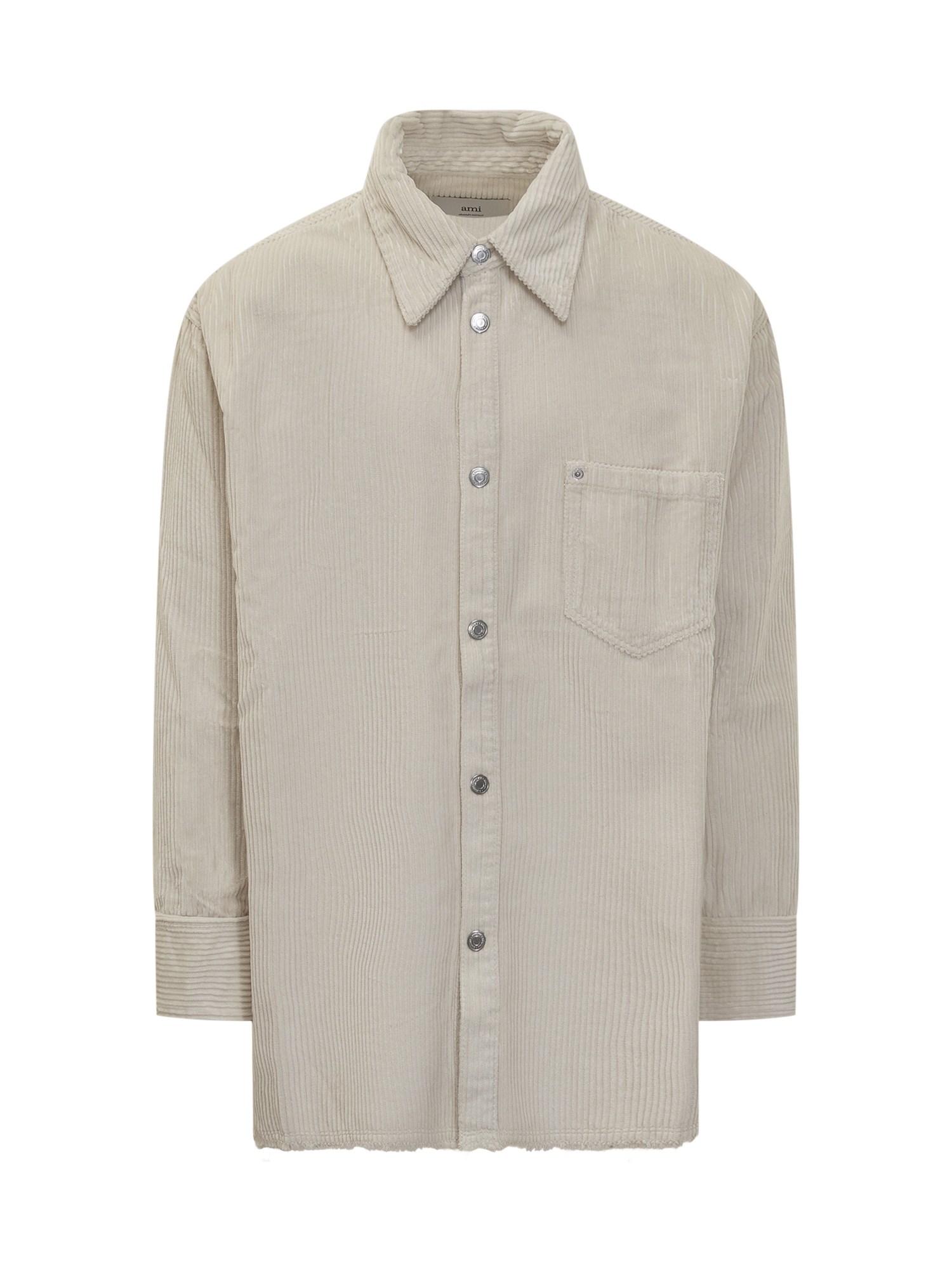 [AMI ALEXANDRE MATTIUSSI] Shirts Long Sleeve FW25 H25USH793CO0131 185H25