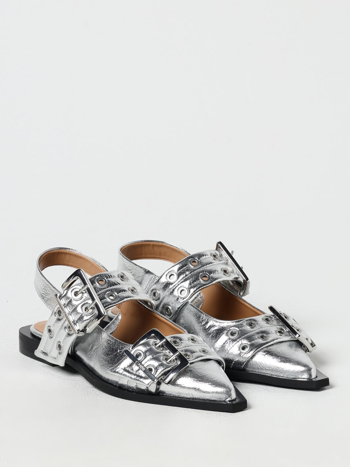 [GANNI] Flat shoes SS25 S2725 018
