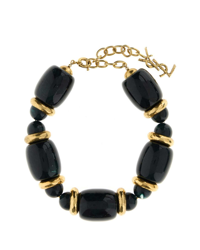 [Saint Laurent] Necklace FW25 830532Y1591 7981