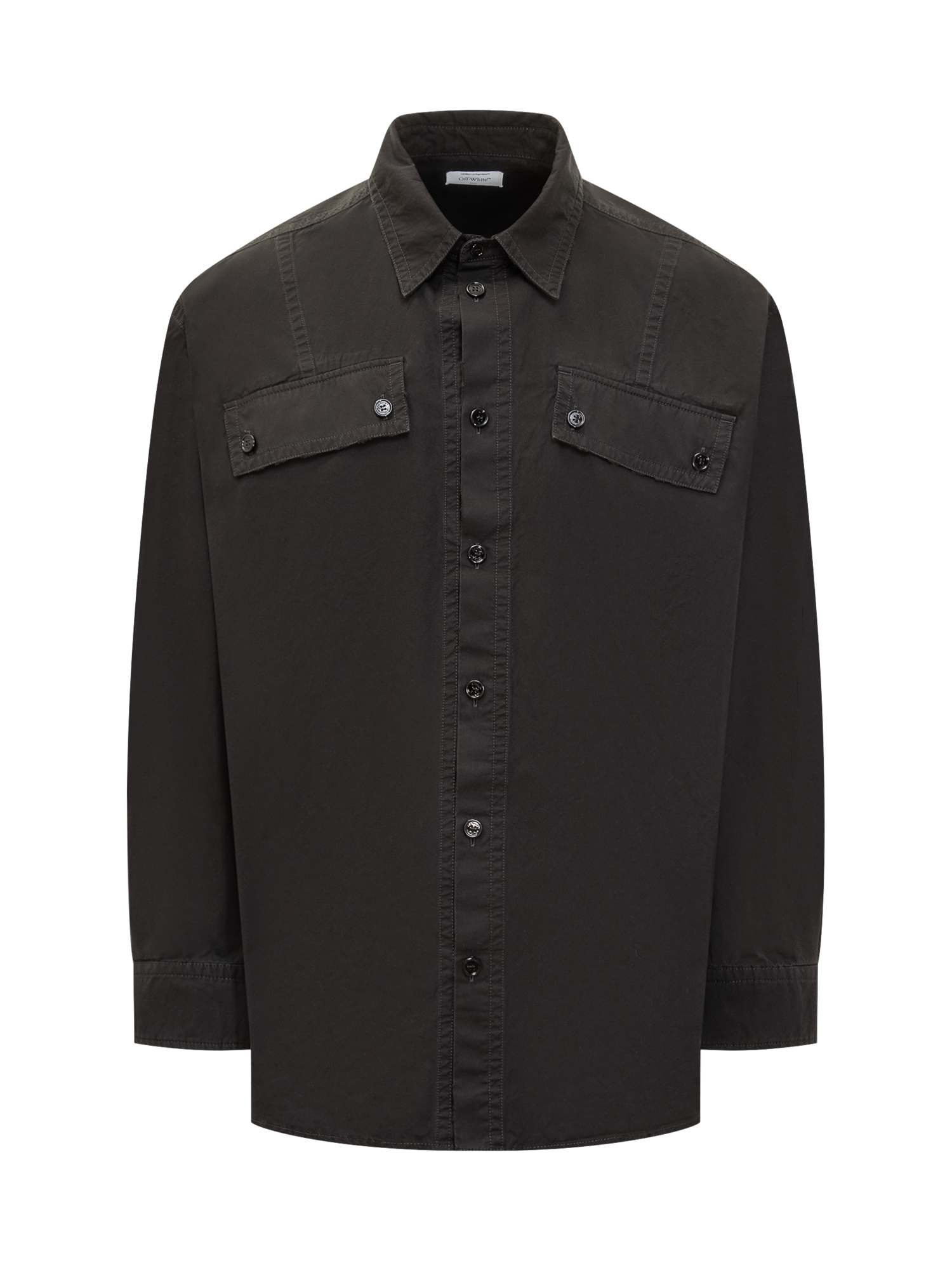 [Off-White] Shirts Long Sleeve FW25 OMGE04NF25FAB001 1010