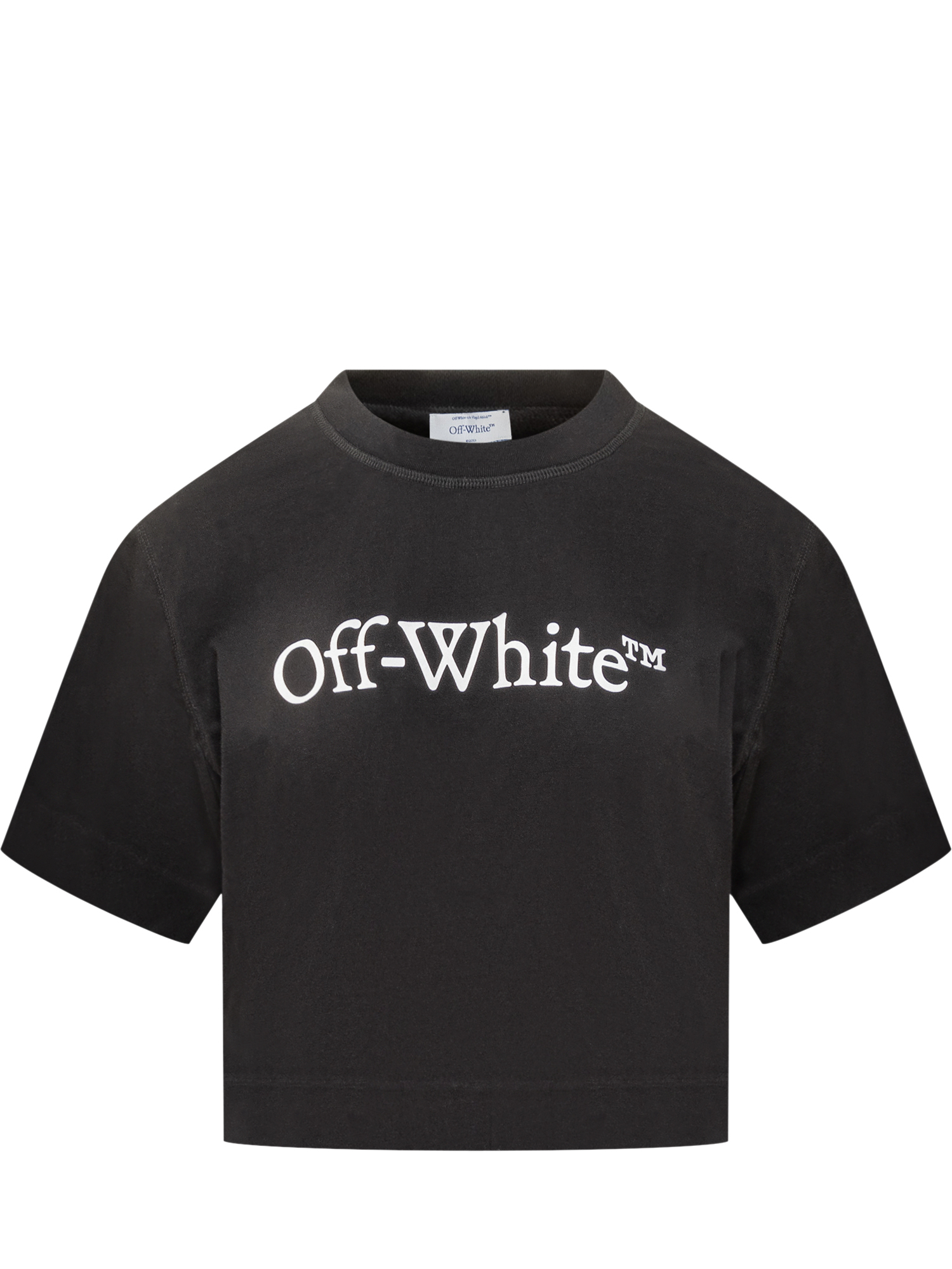 [Off-White] T-shirts Short Sleeve FW25 OWAA090C99JER004 1001