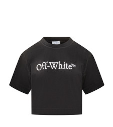 [Off-White] T-shirts Short Sleeve FW25 OWAA090C99JER004 1001