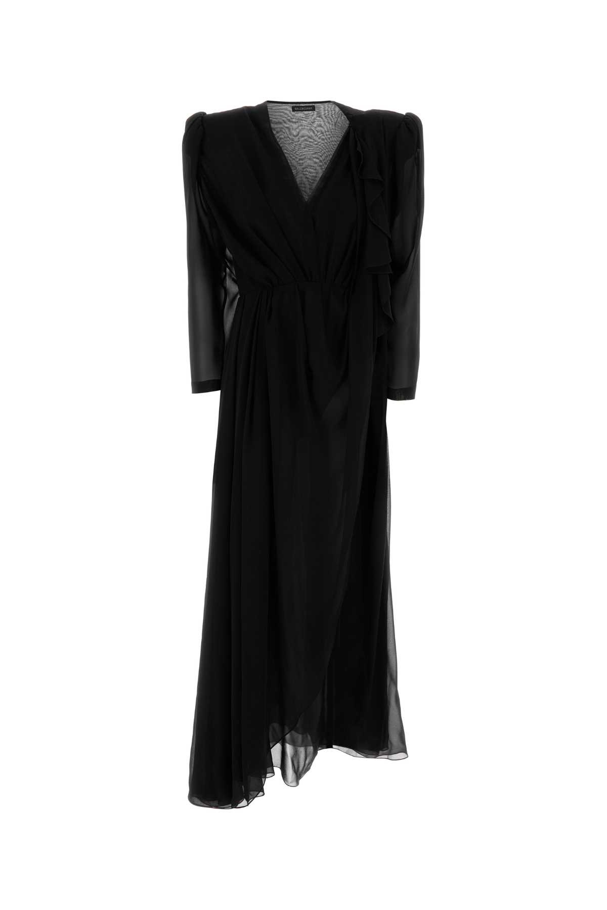 [Balenciaga] Long sleeve dress FW25 850647TTN06 1000