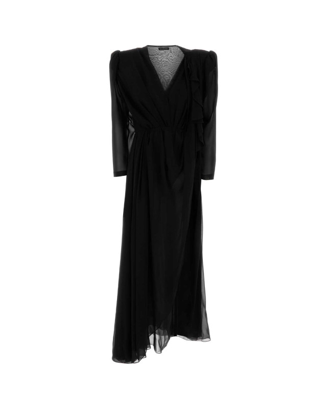 [Balenciaga] Long sleeve dress FW25 850647TTN06 1000