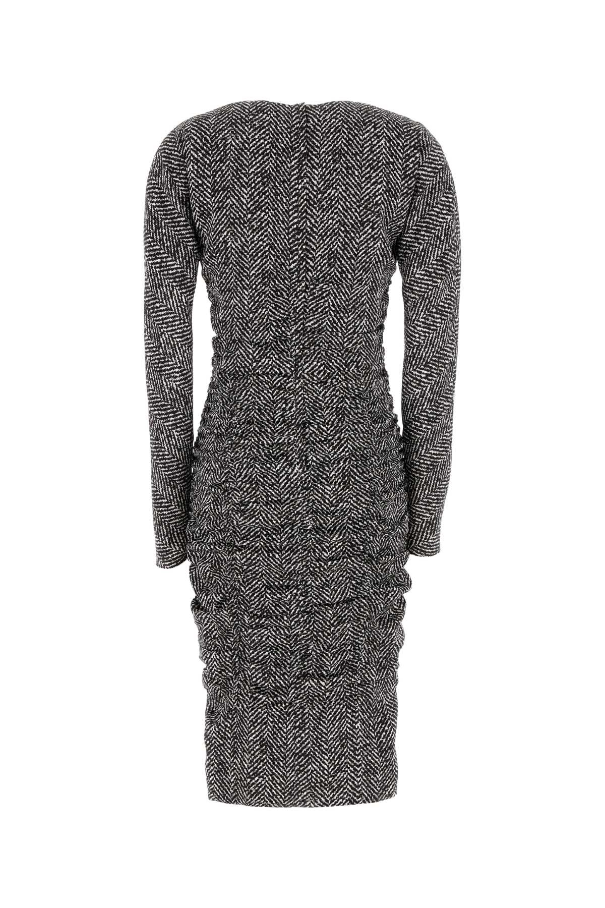 [Dolce & Gabbana] Long sleeve dress FW25 F6TWETFSA70 HH5QS