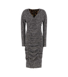 [Dolce & Gabbana] Long sleeve dress FW25 F6TWETFSA70 HH5QS