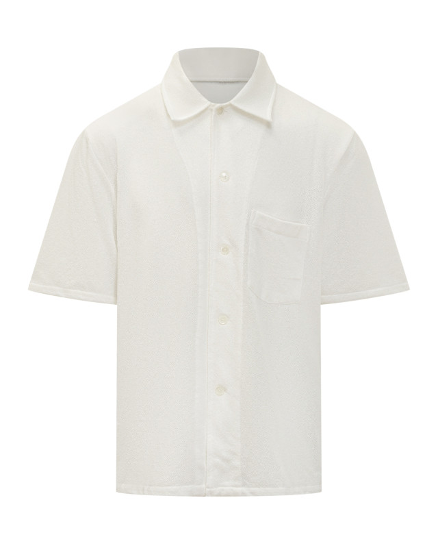 [Our Legacy] Shirts Short Sleeve FW25 M2202BO WHITE