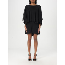 [Saint Laurent] Long sleeve dress FW25 817868Y115W 1000