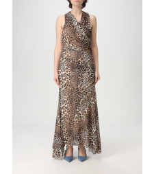 [GANNI] Sleeveless dress SS25 T4133 943
