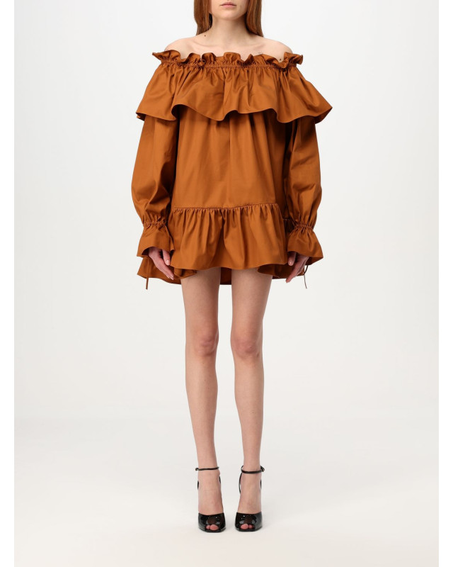 [Saint Laurent] Long sleeve dress FW25 820312Y3A99 2498