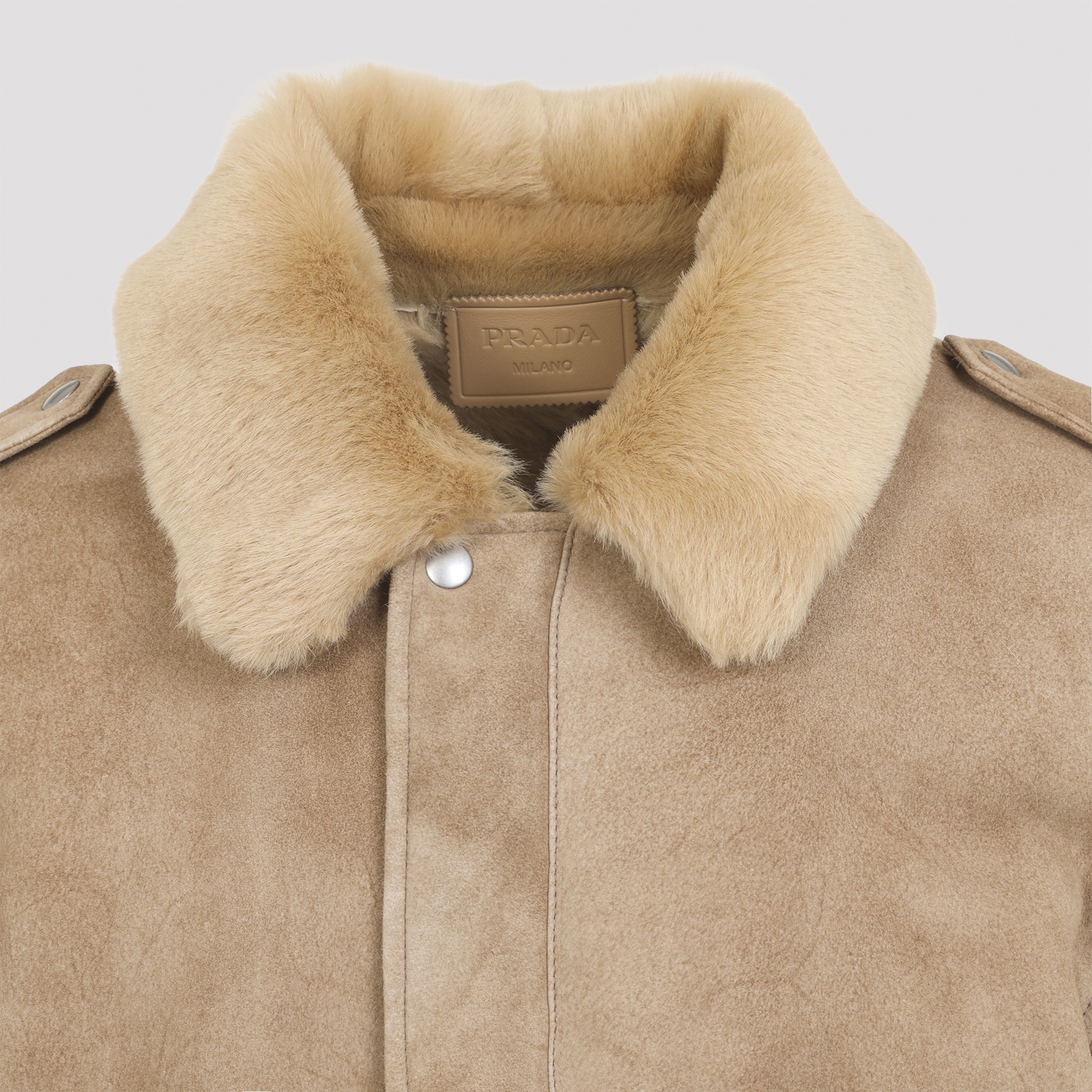 [Prada] Leather Jacket FW25 58A237SOOO.172L