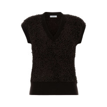 [Salvatore Ferragamo] Knitwear FW25 13H751788430 DARKEXPRESSO
