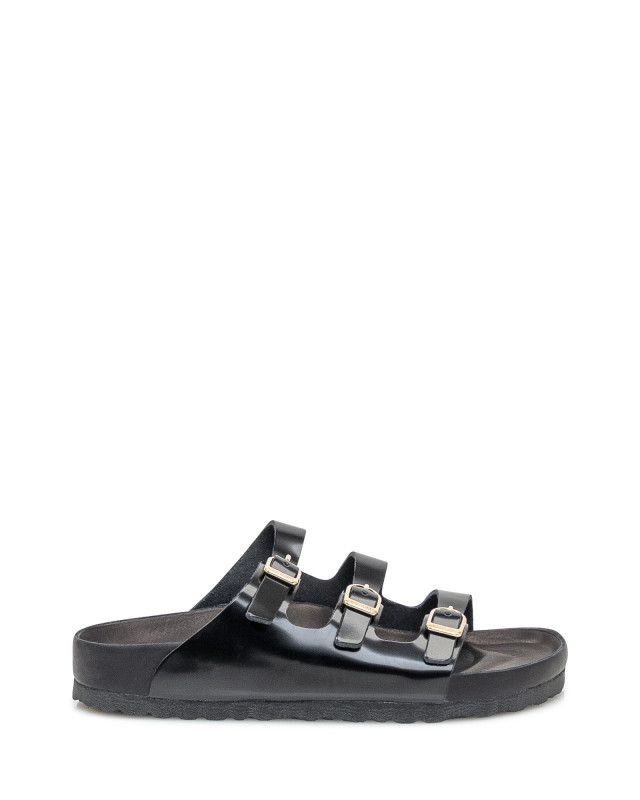 [Birkenstock] Sandals FW25 1029385 SHINE BLACK