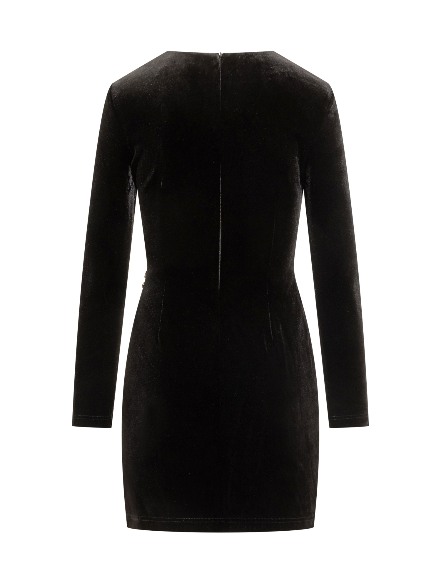 [Self-portrait] Long sleeve dress FW25 AW25128SB BLACK
