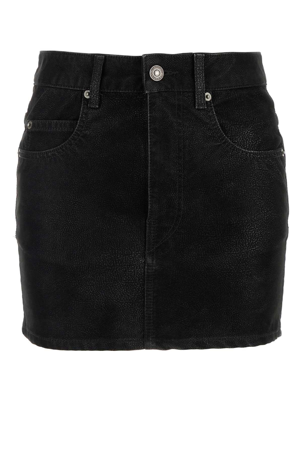 [Isabel Marant Etoile] Mini skirt FW25 JU0363FAC3B01E 01BK