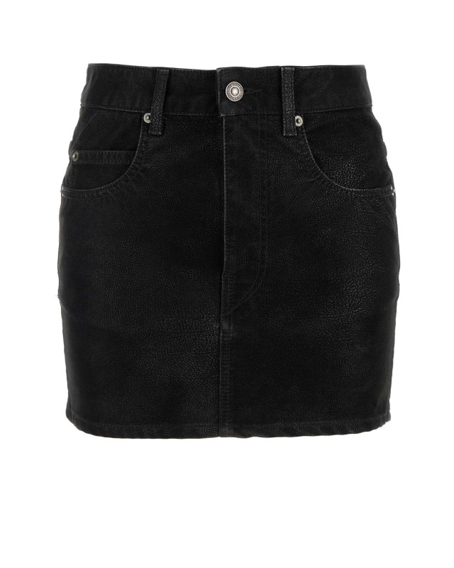 [Isabel Marant Etoile] Mini skirt FW25 JU0363FAC3B01E 01BK