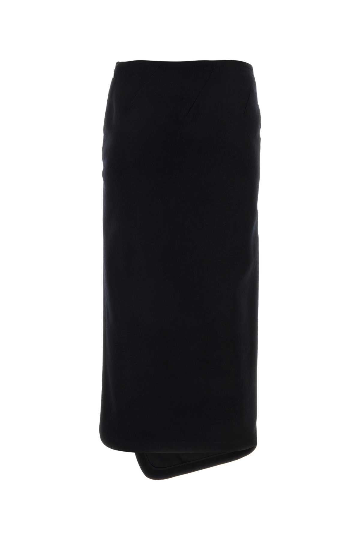 [ANN DEMEULEMEESTER] Long skirt FW23 2302WSK11FA207 099