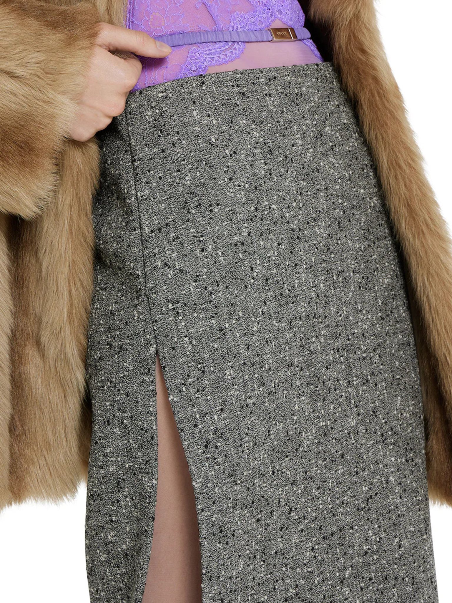 [Gucci] Midi skirt FW25 846316ZAT2D9024