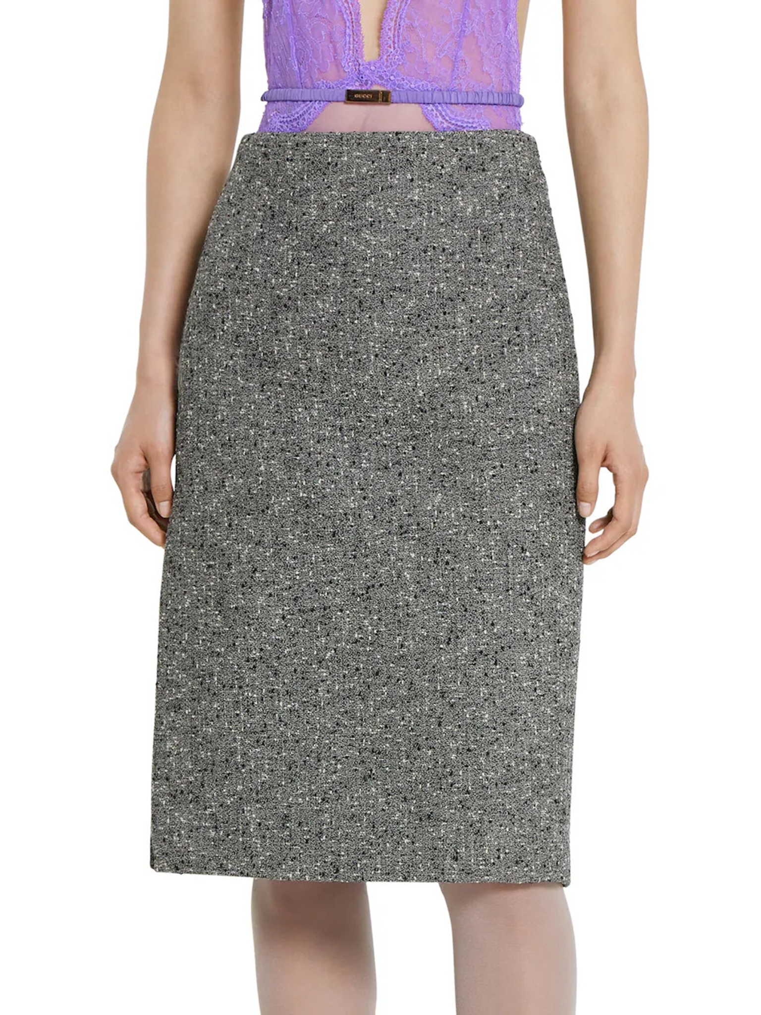 [Gucci] Midi skirt FW25 846316ZAT2D9024