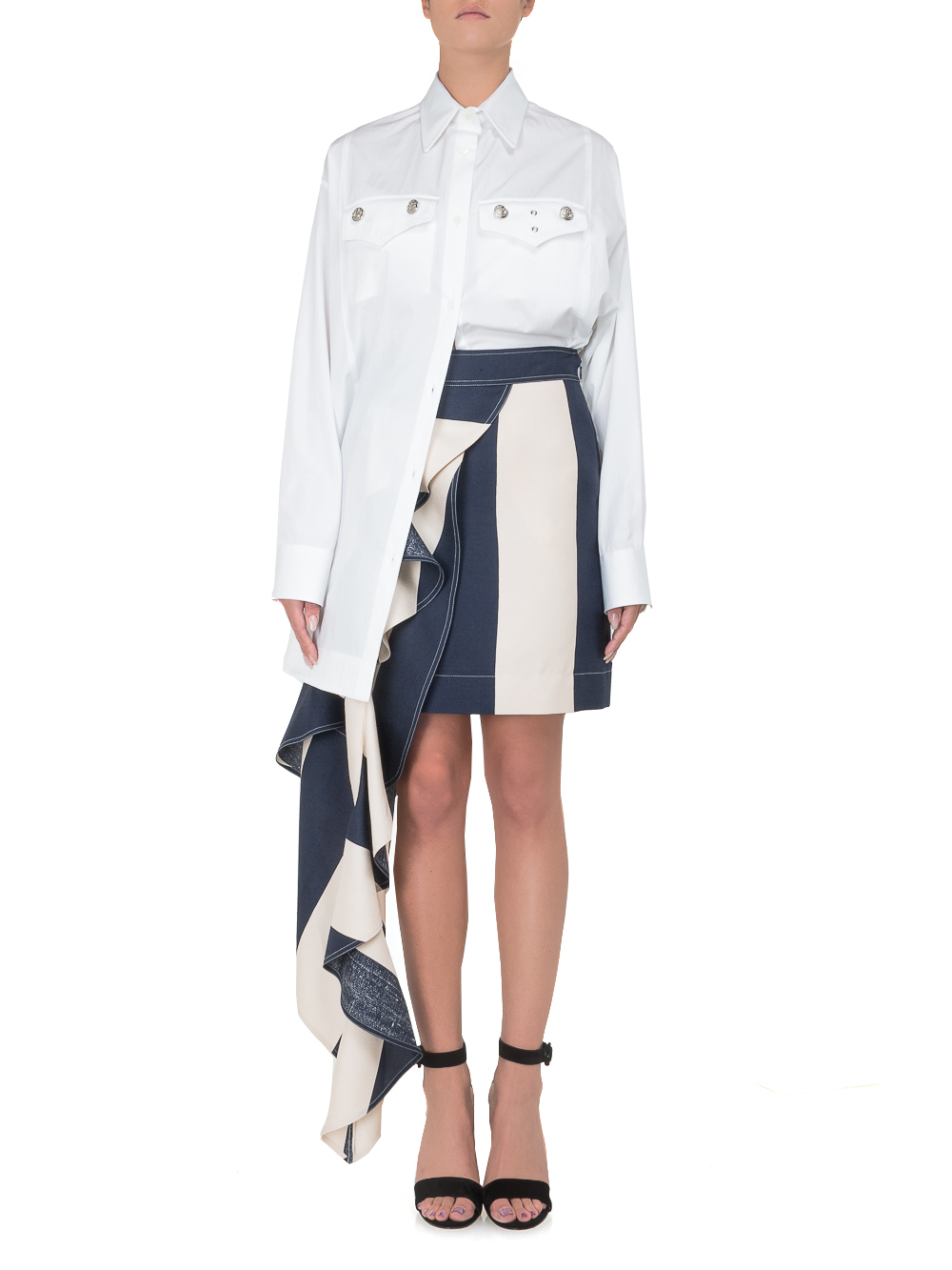 [CALVIN KLEIN 205W39NYC] Mini skirt SS18 81WWSA27-S134 053