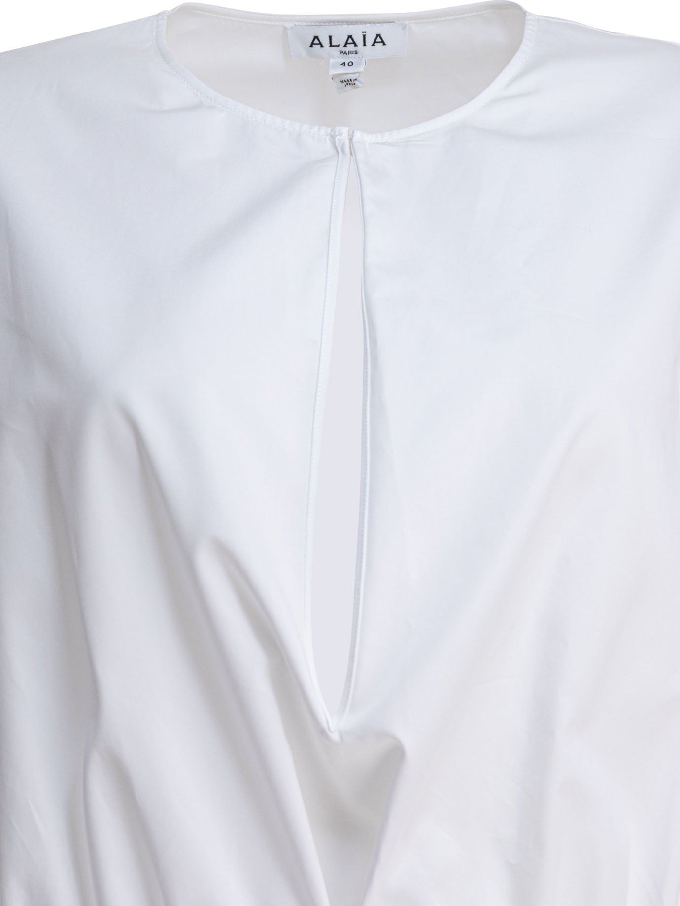 [Alaia] Short sleeve dress FW25 AA9R2659T611B000