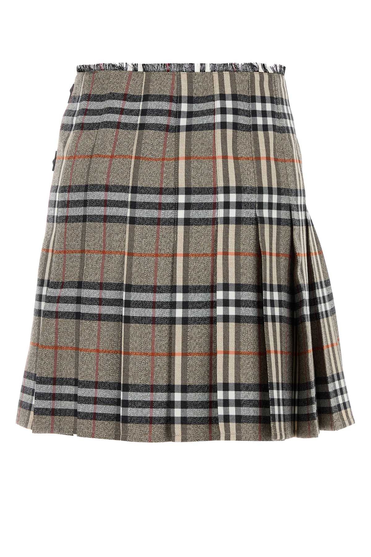 [Burberry] Mini skirt FW25 8113042 C3142