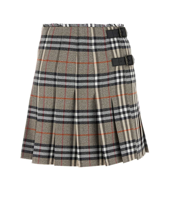 [Burberry] Mini skirt FW25 8113042 C3142