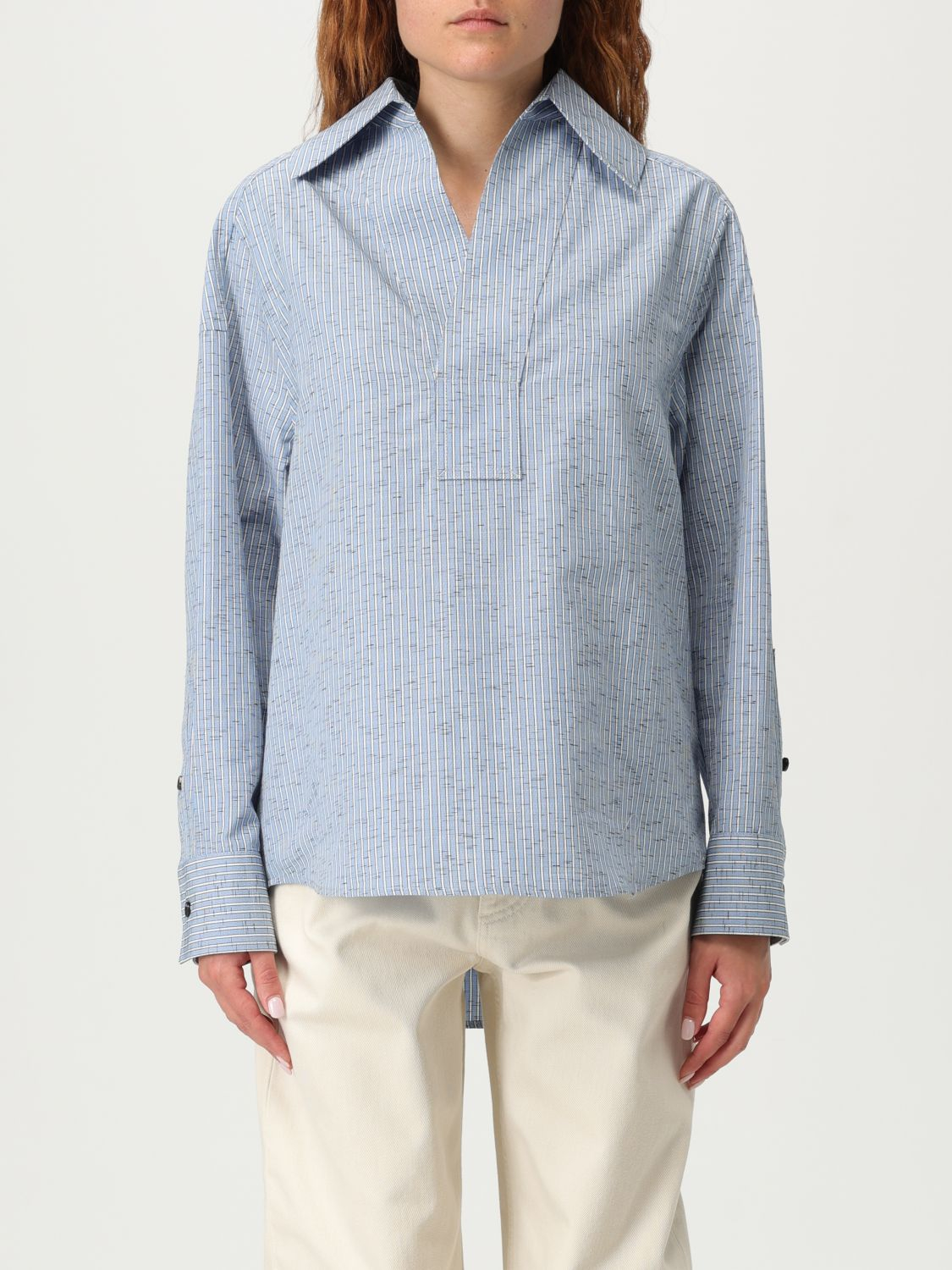 [Bottega Veneta] Shirts Long Sleeve SS25 819968 V5CW0 4028