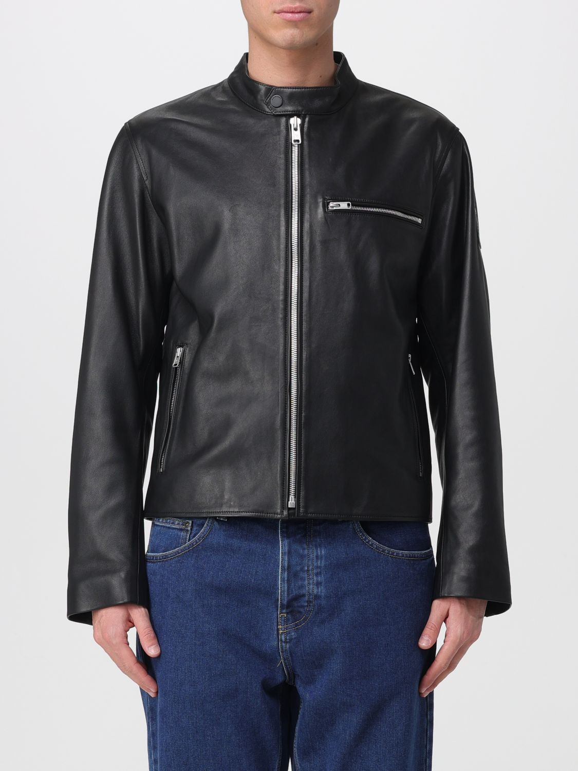 [Belstaff] Leather Jacket SS26 105831 BLACK