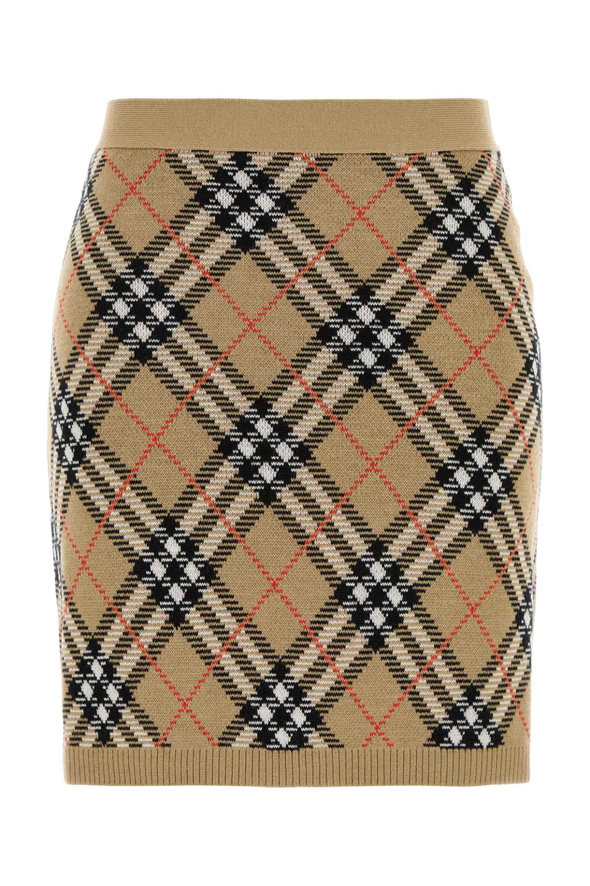 [Burberry] Mini skirt FW25 8110604 C1309
