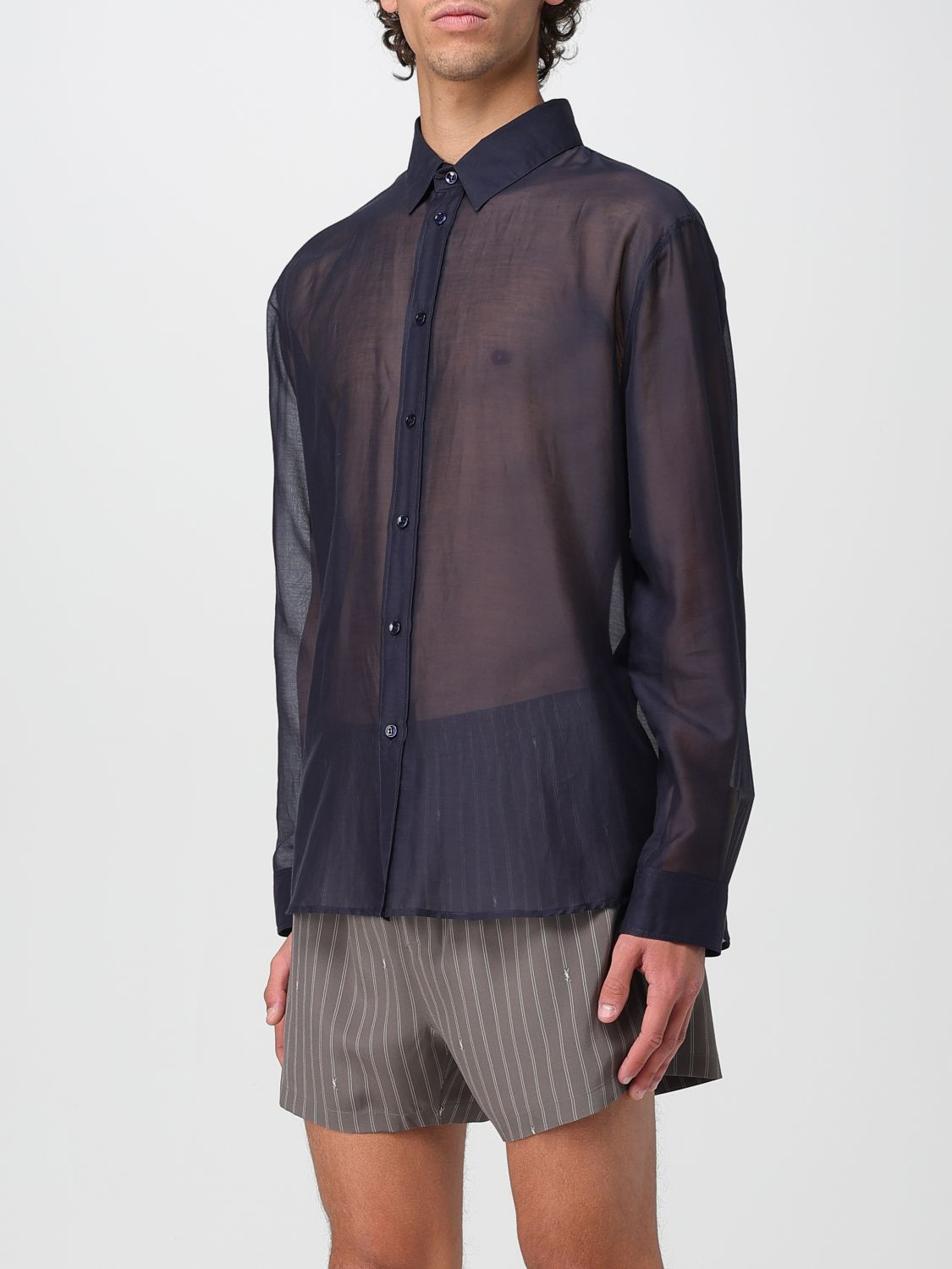 [Saint Laurent] Shirts Long Sleeve SS25 826663Y1K39 4102