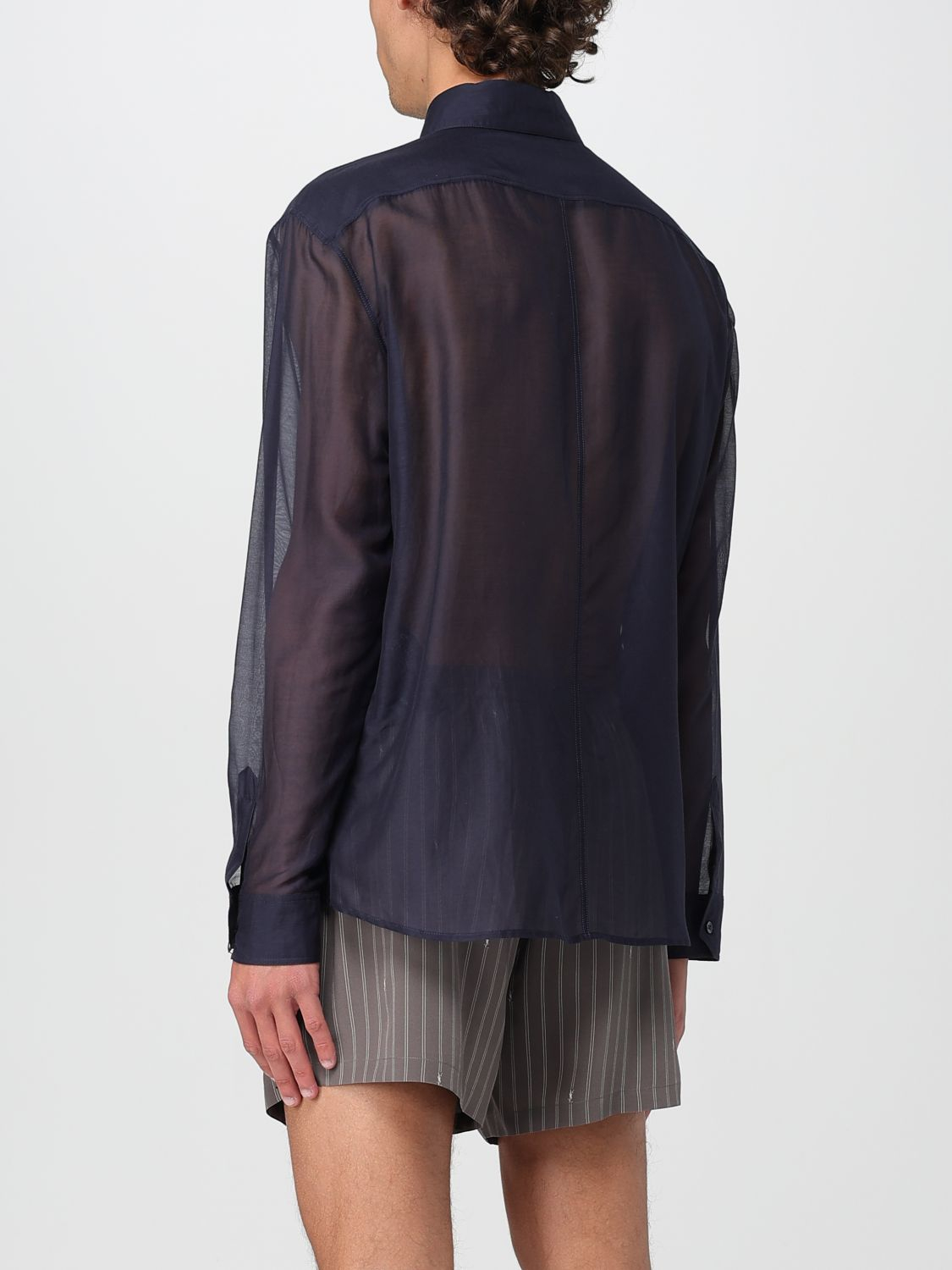 [Saint Laurent] Shirts Long Sleeve SS25 826663Y1K39 4102
