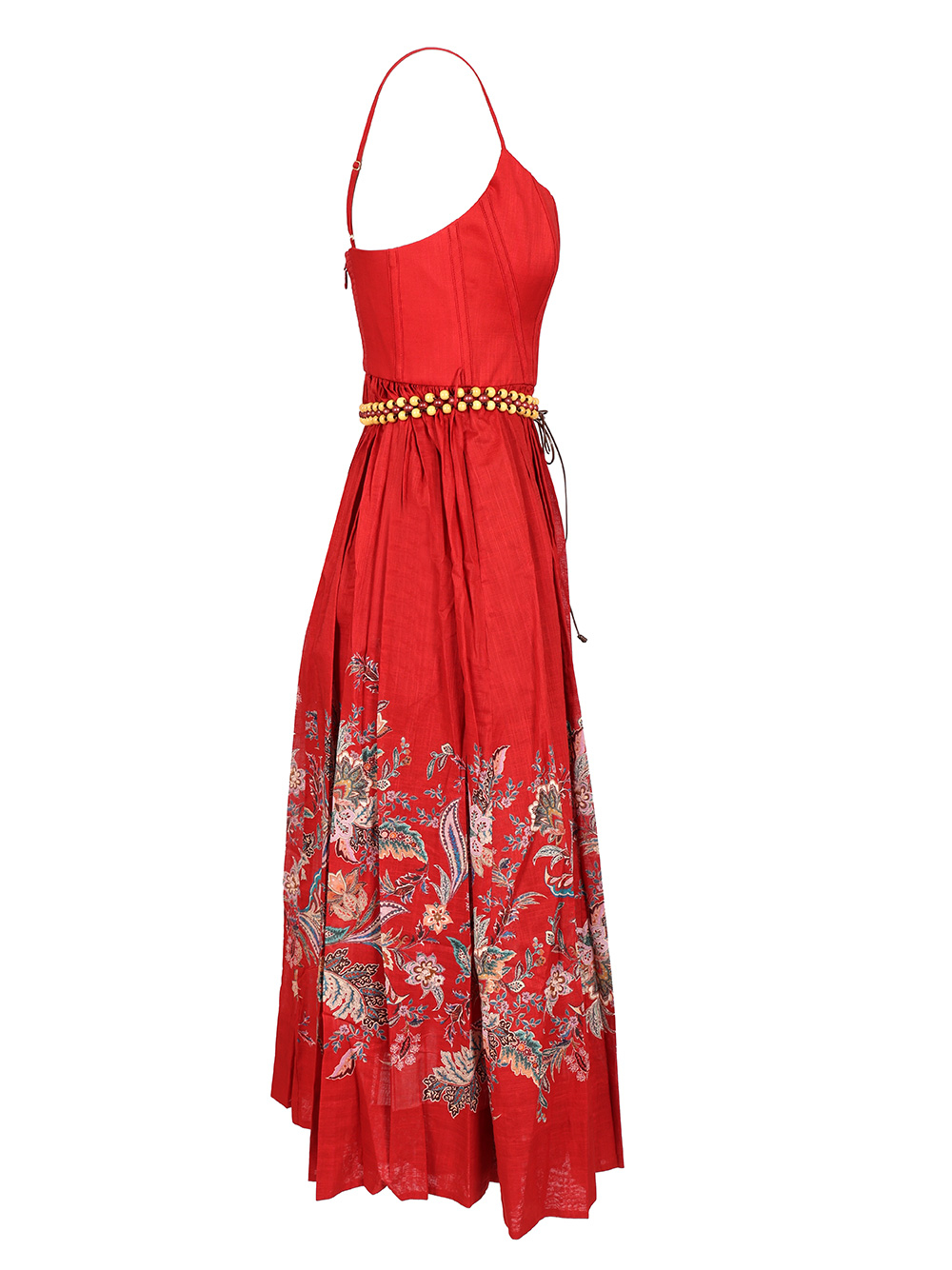 [Zimmermann] Sleeveless dress FW25 4225DSS251REDMULPAI
