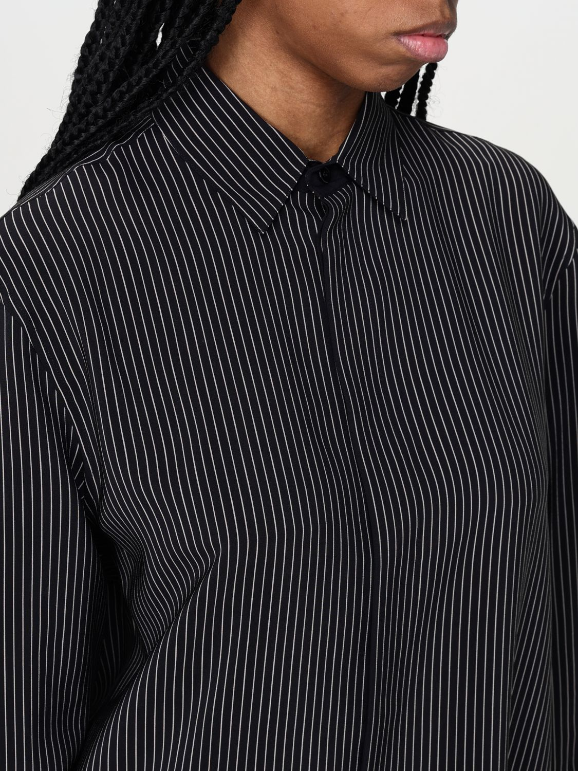 [Saint Laurent] Shirts Long Sleeve FW25 823656Y4K76 1095