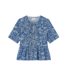[GANNI] Shirts Short Sleeve FW25 J1909566