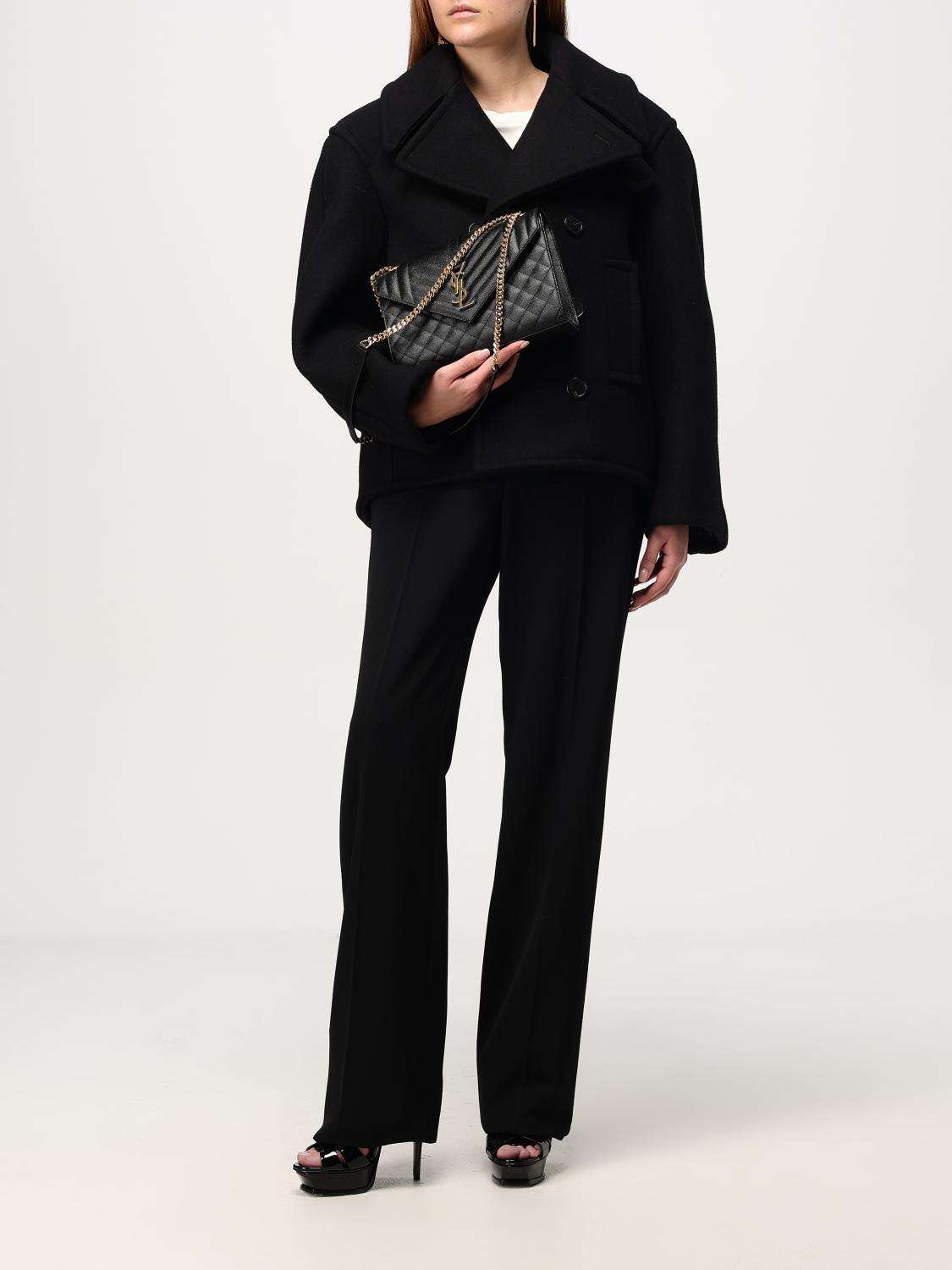 [Saint Laurent] Coat FW25 810508Y080W 1000