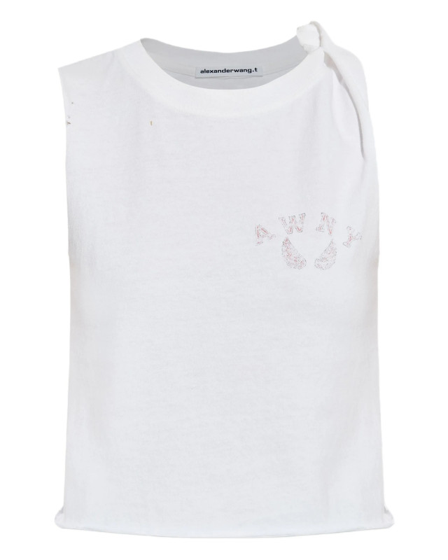 [ALEXANDER WANG] Tank top SS25 4CC2251566