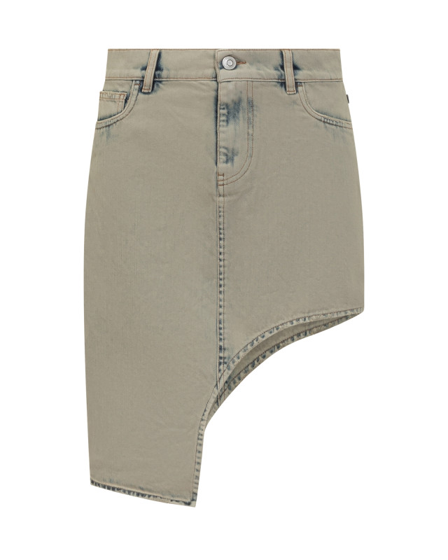 [Coperni] Mini skirt SS25 COPJ89F2035 GREY GREIGE