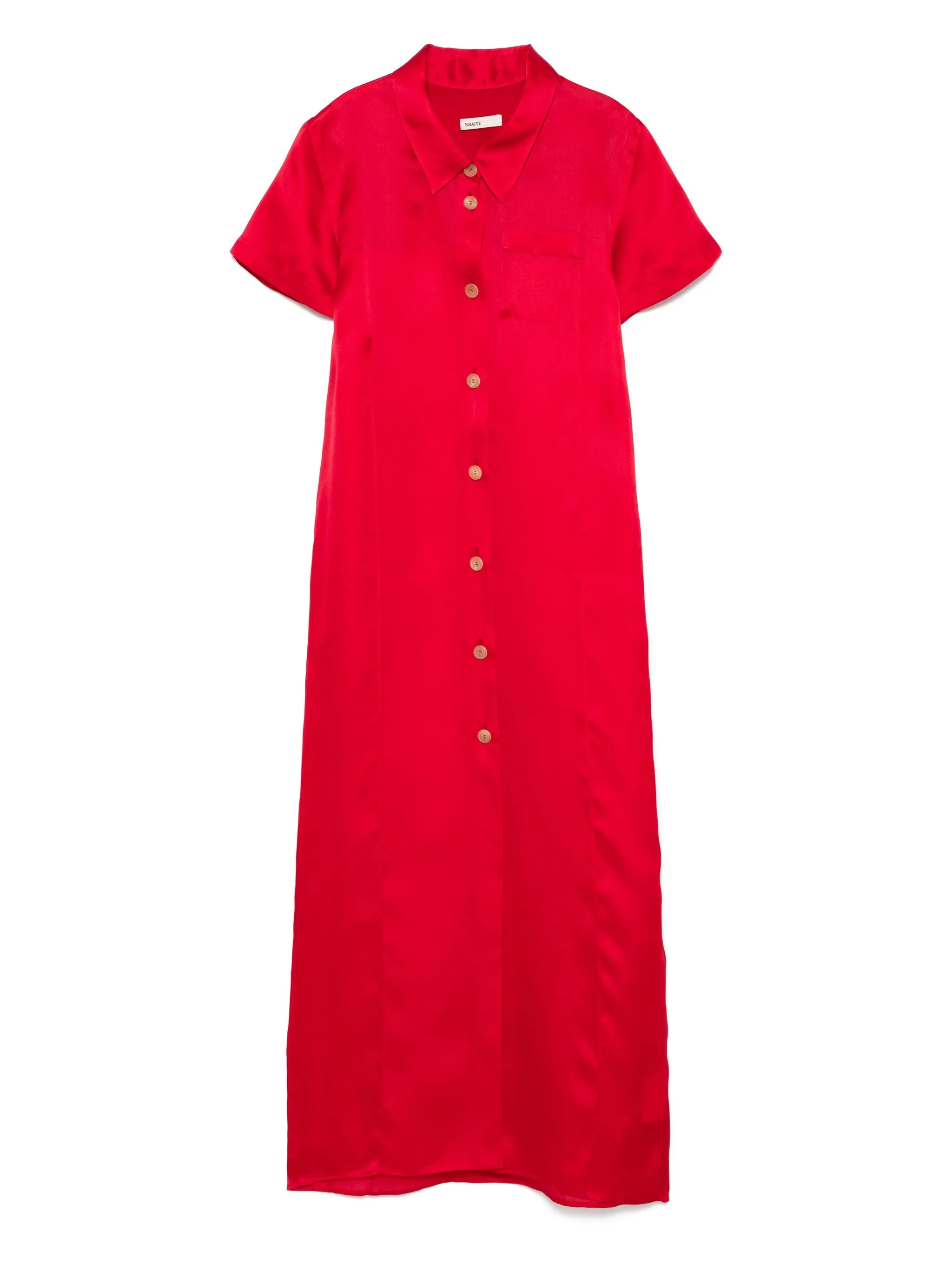 [KHAITE] Short sleeve dress SS25 54963002