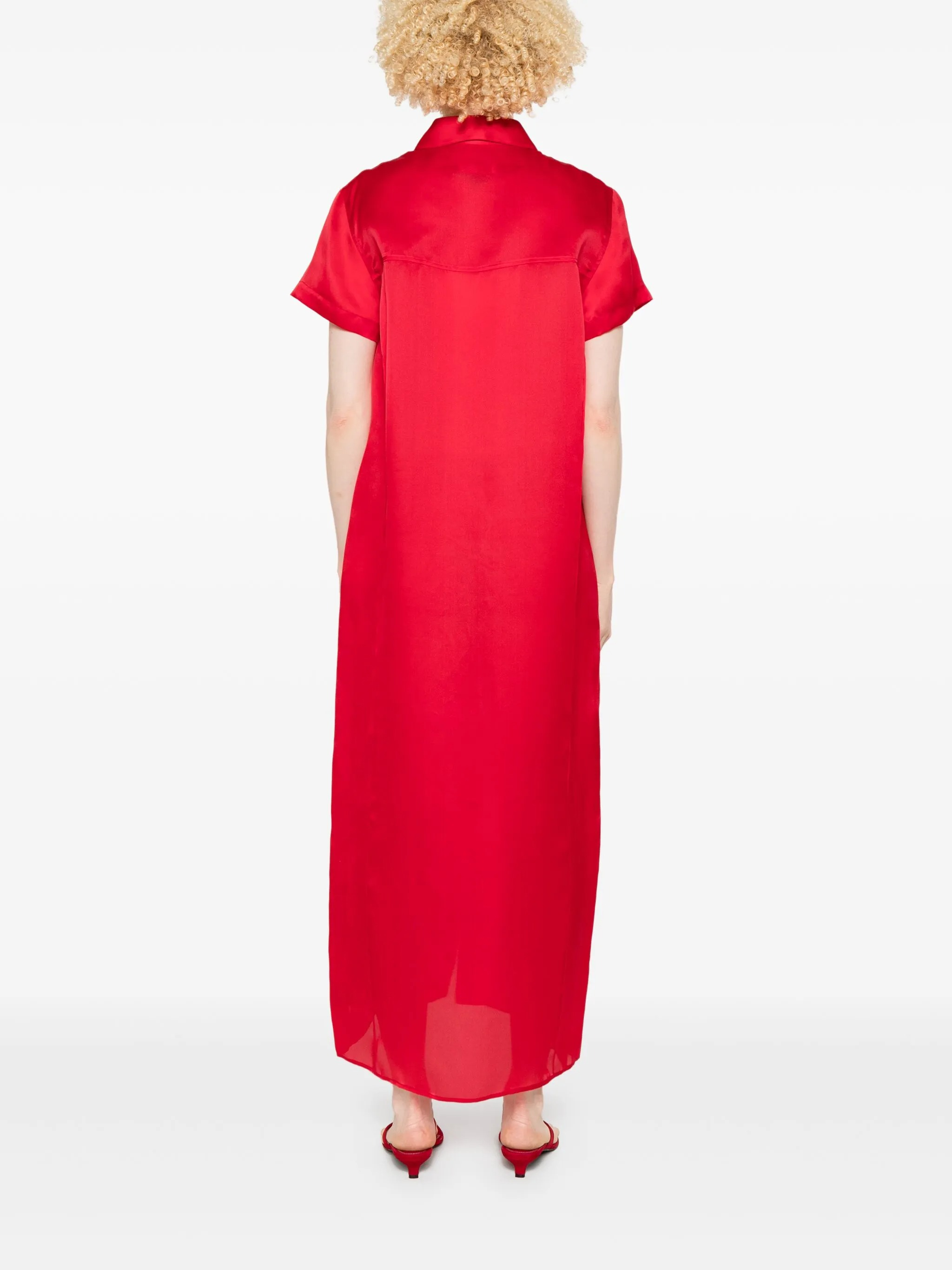 [KHAITE] Short sleeve dress SS25 54963002