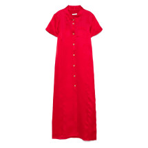 [KHAITE] Short sleeve dress SS25 54963002