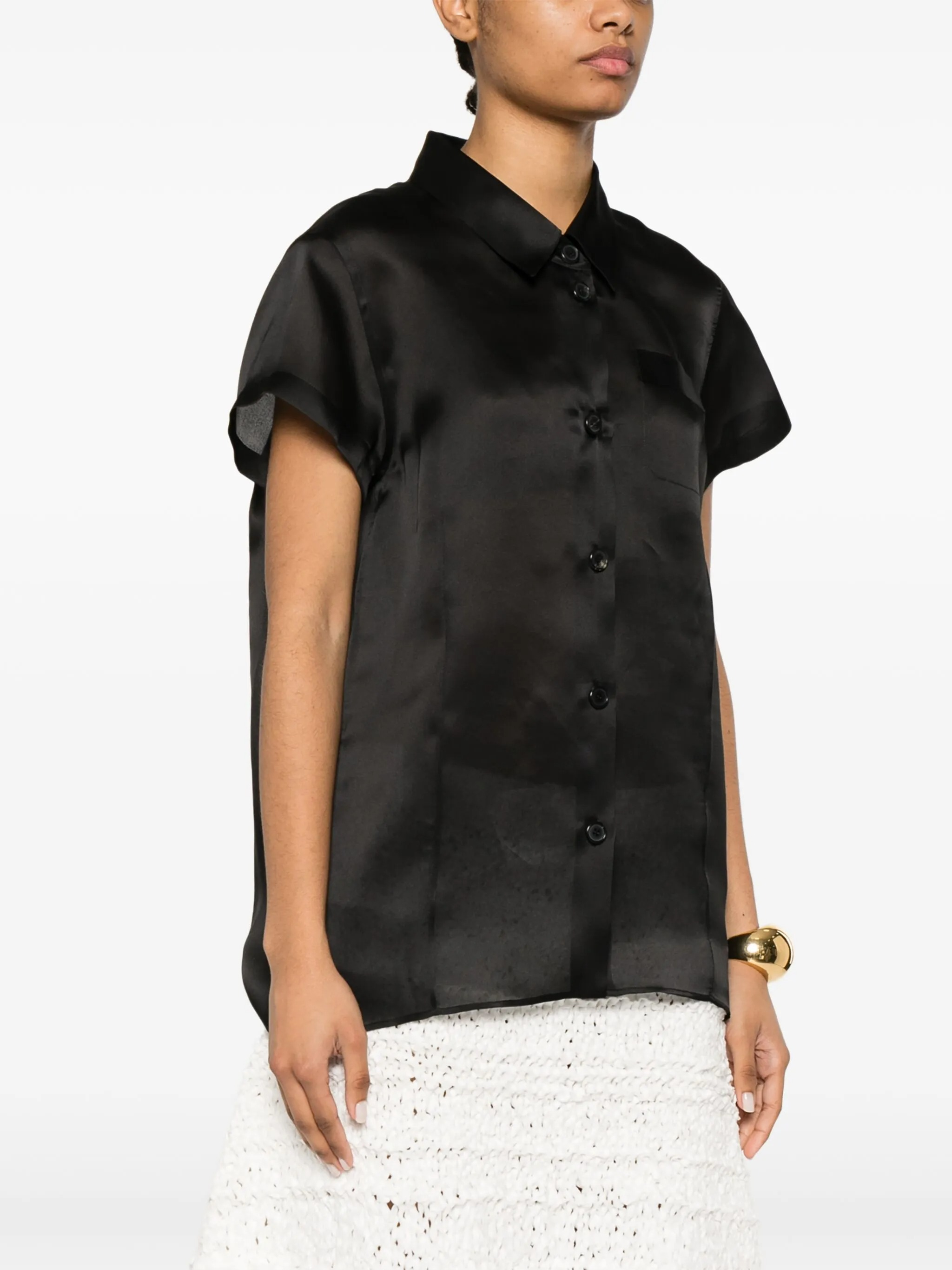 [KHAITE] Shirts Short Sleeve SS25 23833002