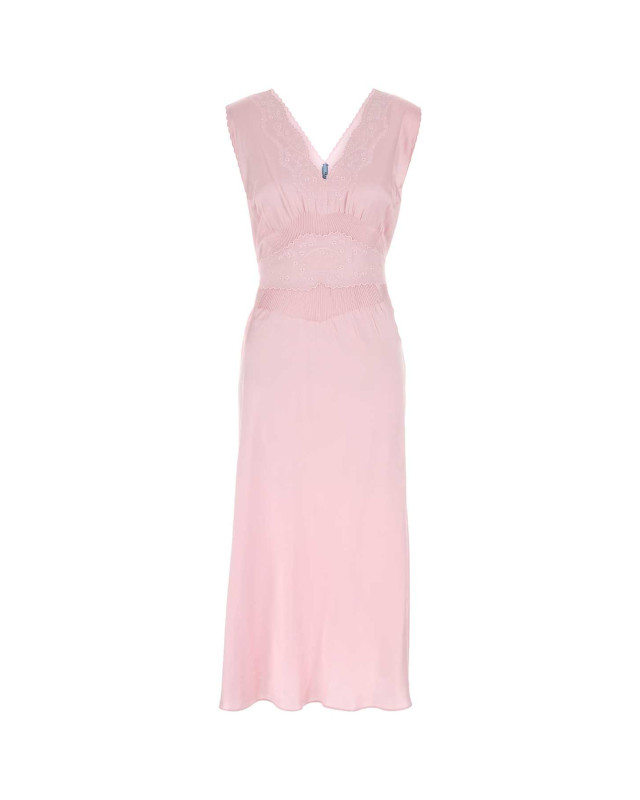 [Prada] Sleeveless dress SS25 P3O64RSOOO16YX F0028