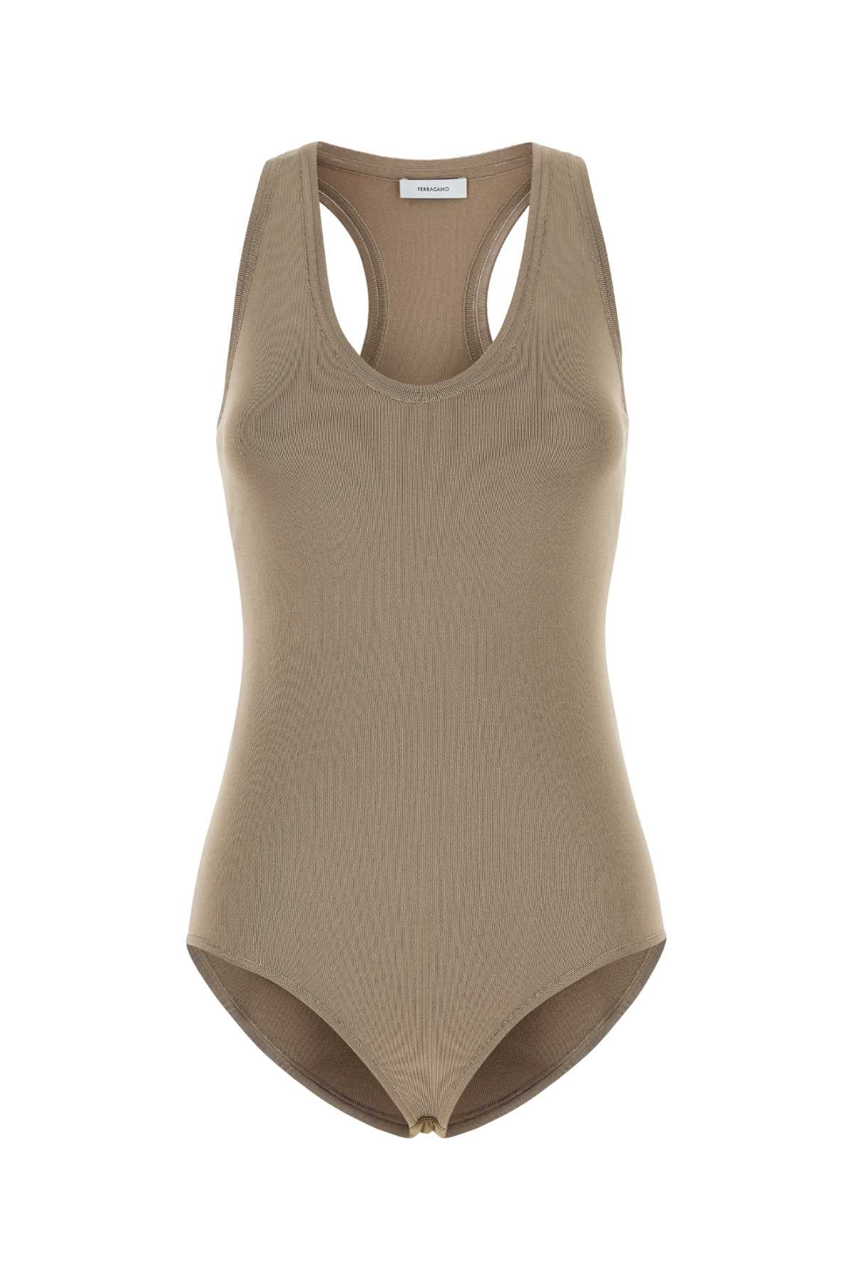 [Salvatore Ferragamo] Tank top SS25 113473783140 SAFARI