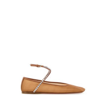 [Amina Muaddi] Flat shoes SS25 ANEMESHFLAT MESBEIWHICRY