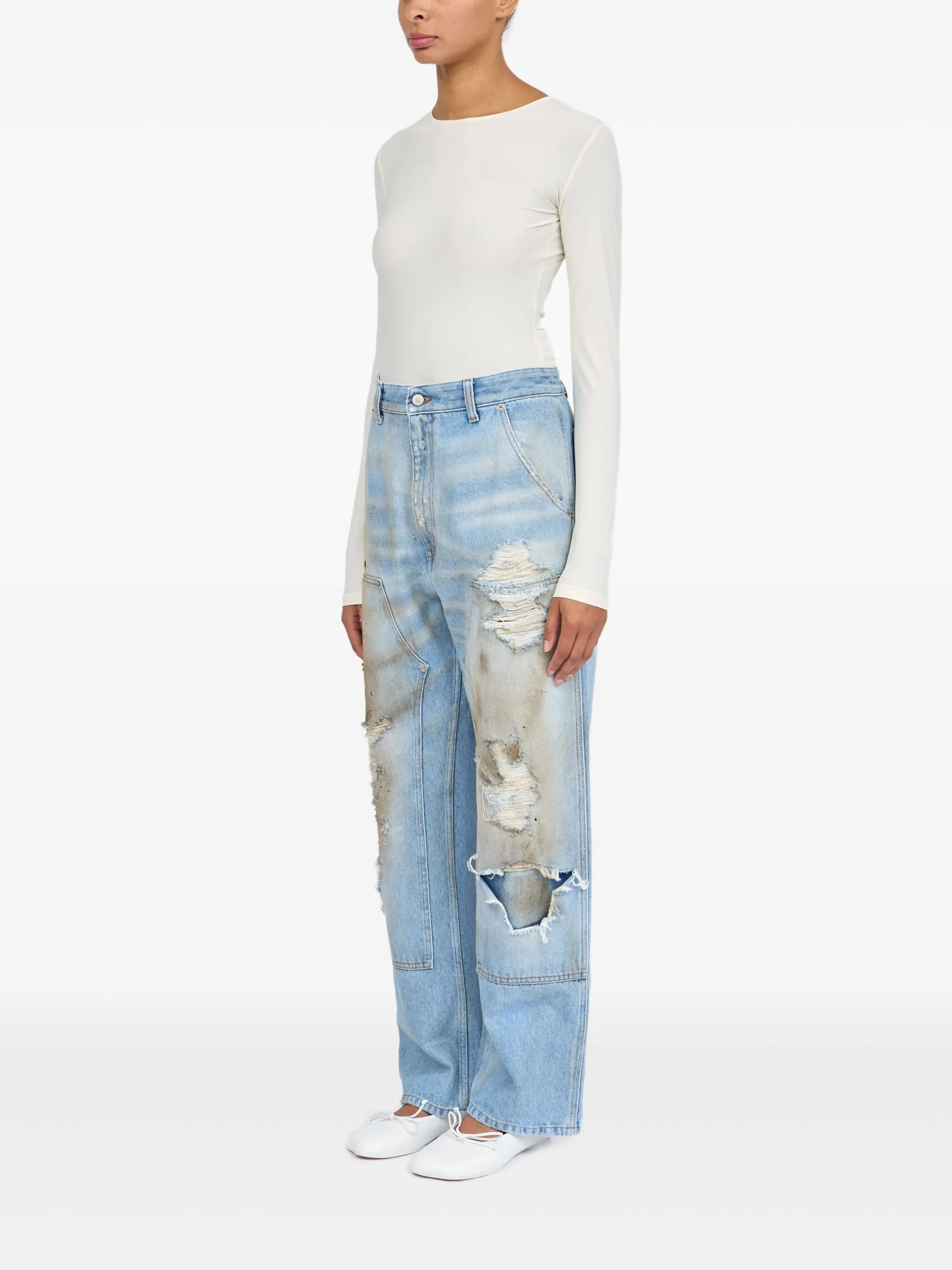 [MM6 Maison Margiela] Jeans SS25 S62LB0183M30018
